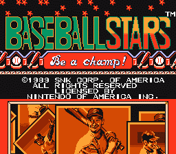 Baseball Stars screenshot 3 for NES